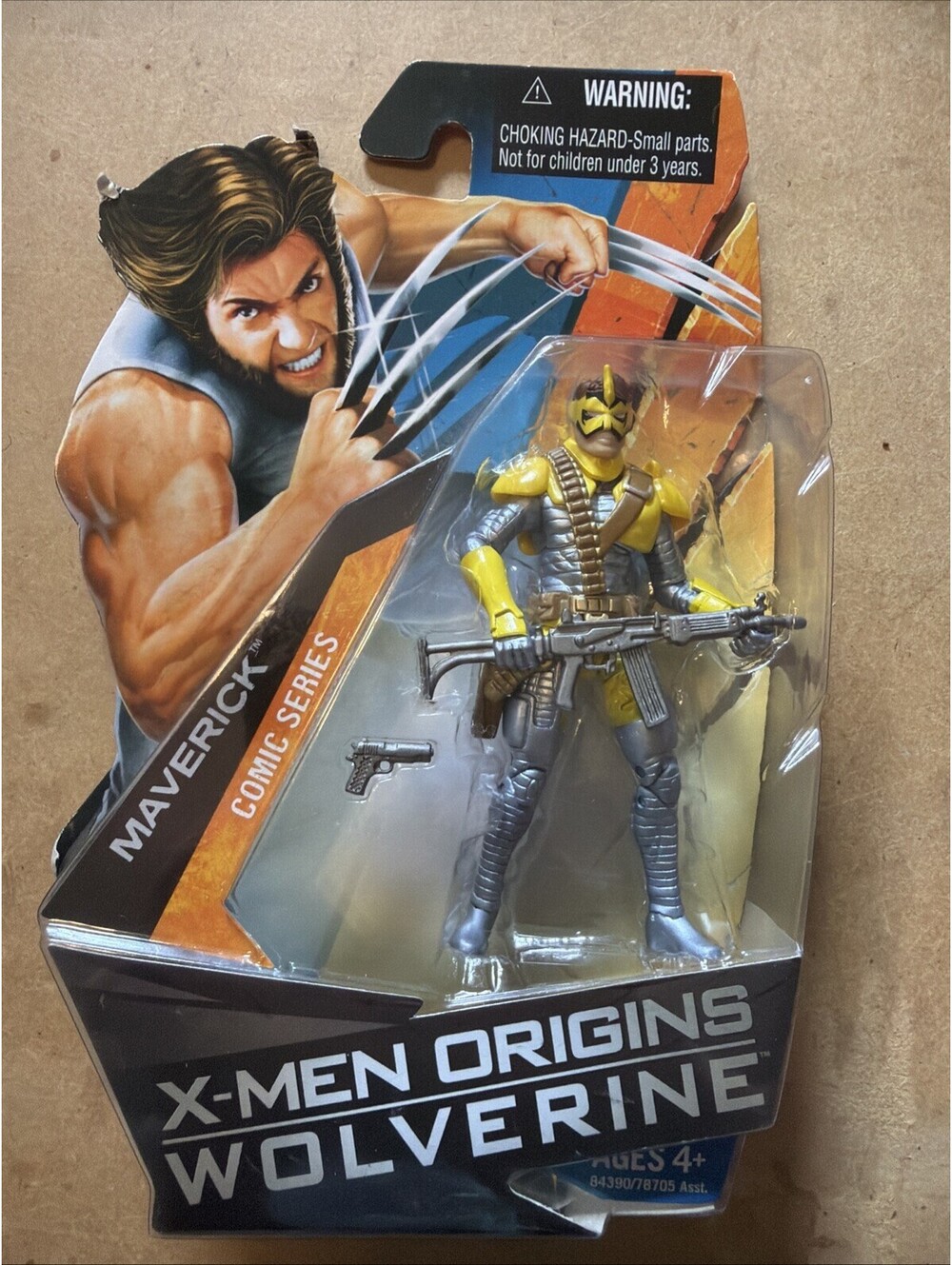 X-Men Origins Wolverine Comic Series Maverick 4" Action Figure Hasbro 2009 New